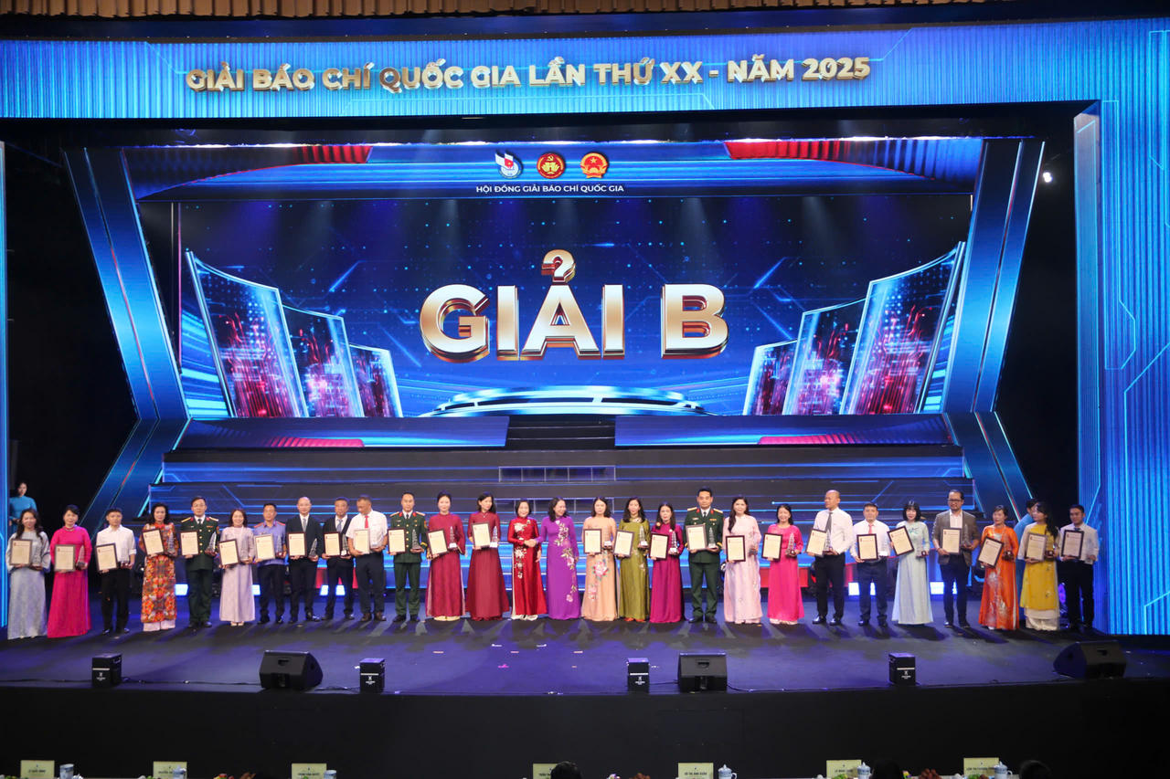 C&aacute;c t&aacute;c giả, nh&oacute;m t&aacute;c giả đạt giải B.