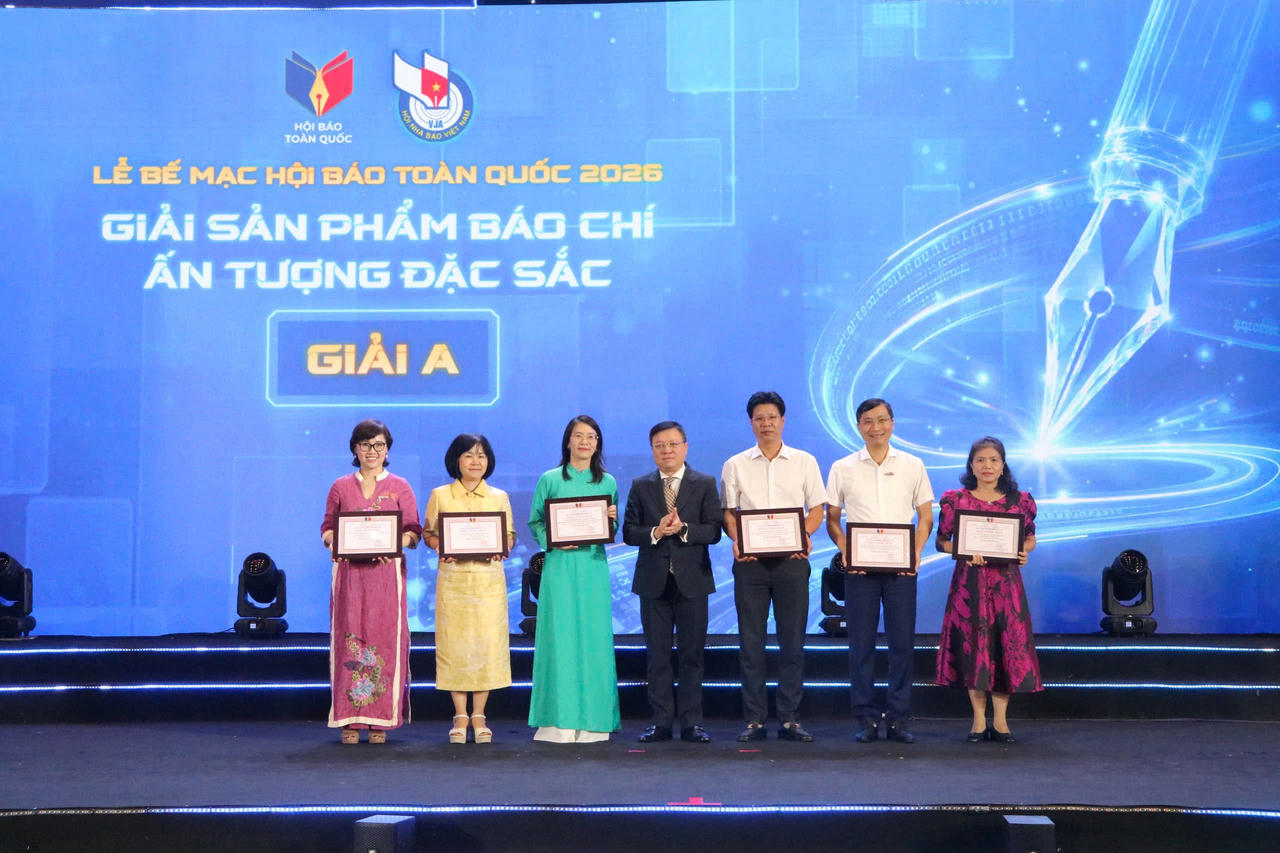 Bế mạc Hội Báo toàn quốc 2026, vinh danh các tập thể và tác phẩm xuất sắc