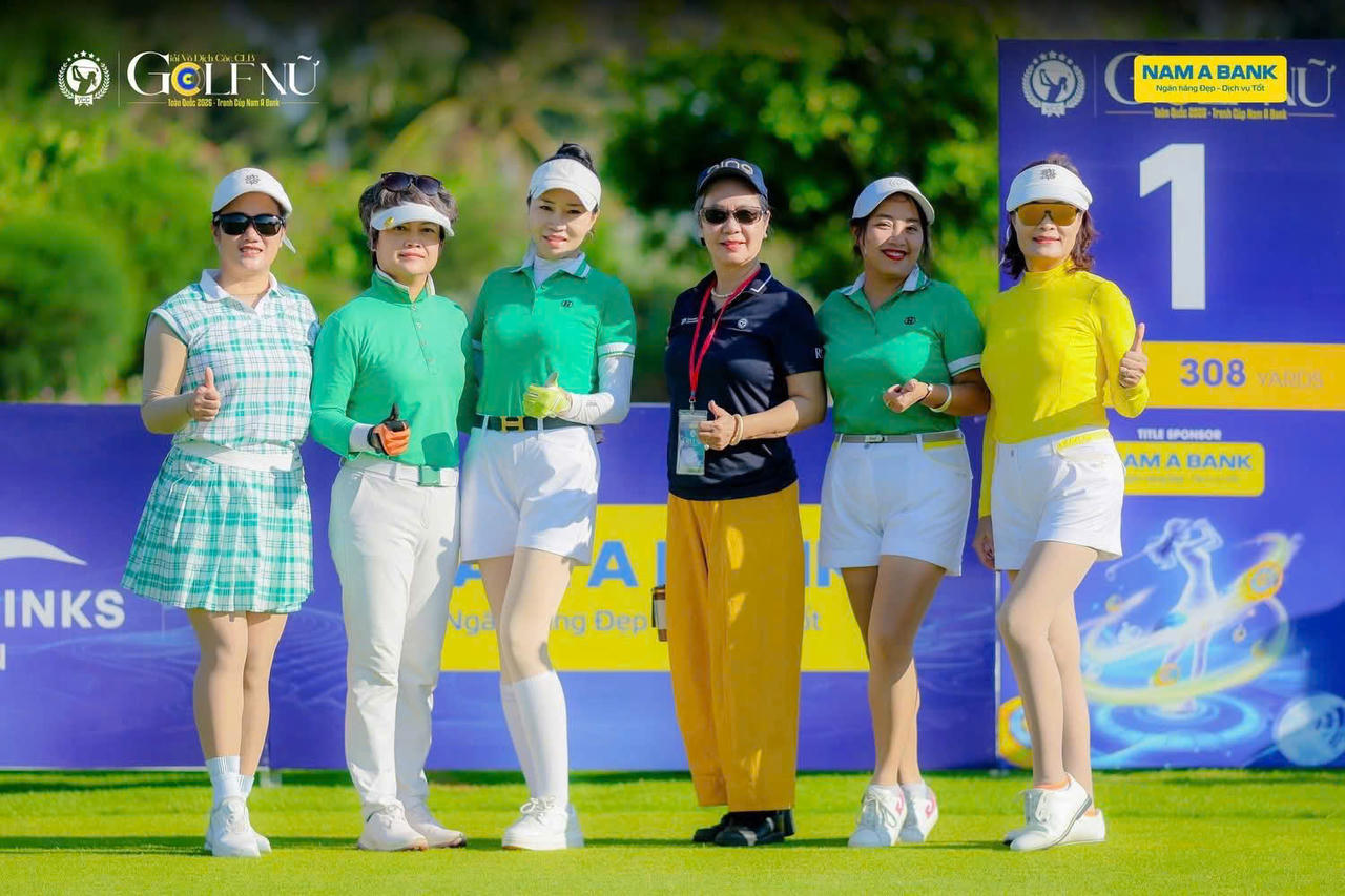 Queen Club thắng lớn tại Giải V&ocirc; địch c&aacute;c C&acirc;u lạc bộ Golf Nữ To&agrave;n quốc 2026