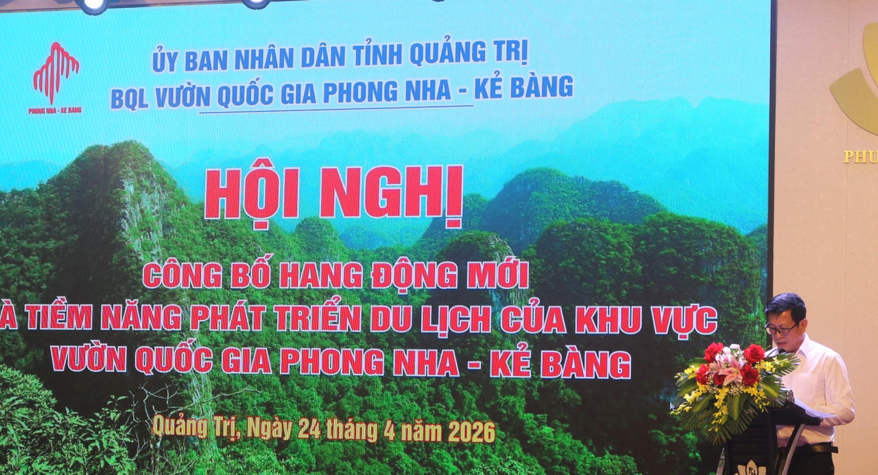 &Ocirc;ng Phạm Hồng Th&aacute;i cho rằng, việc tiếp tục ph&aacute;t hiện c&aacute;c hang động mới sẽ g&oacute;p phần n&acirc;ng tầm thương hiệu &ldquo;Vương quốc hang động&rdquo;, đồng thời mở th&ecirc;m dư địa ph&aacute;t triển du lịch kh&aacute;m ph&aacute; bền vững.