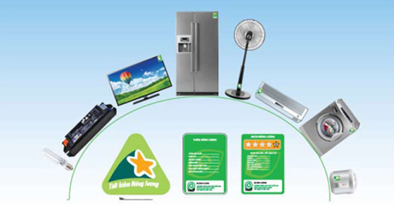 Sử dụng c&aacute;c sản phẩm d&aacute;n nh&atilde;n năng lượng vừa tiết kiệm điện vừa gi&uacute;p ổn định cho hệ thống điện quốc gia