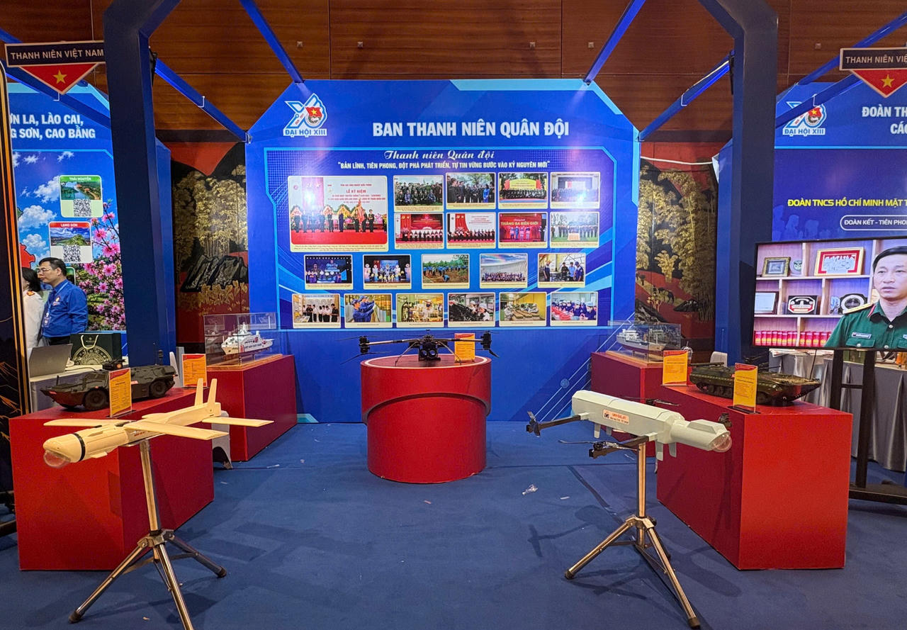 Một số gian h&agrave;ng của Triển l&atilde;m