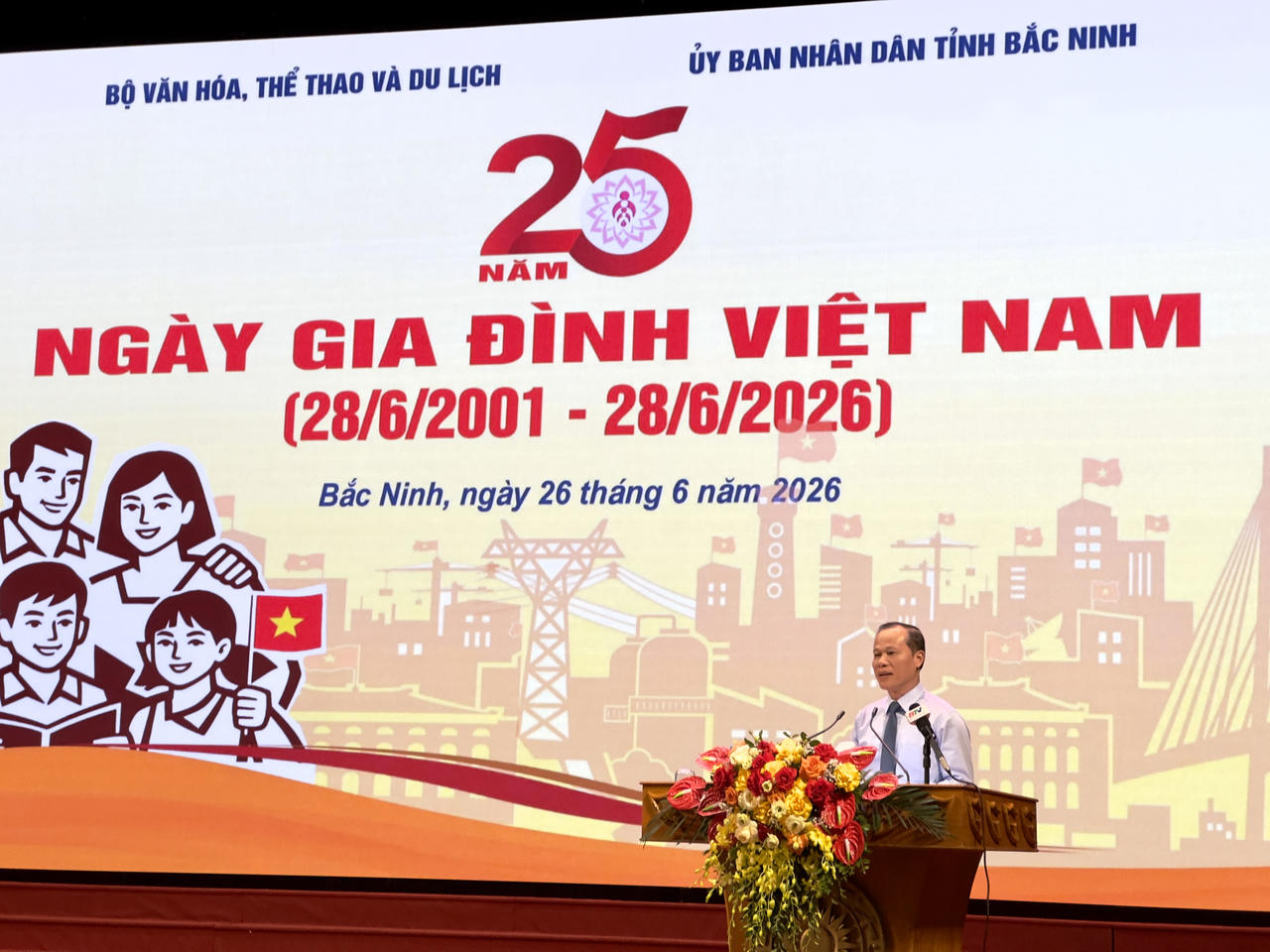 &Ocirc;ng Mai Sơn - Ph&oacute; Chủ tịch Thường trực UBND tỉnh Bắc Ninh ph&aacute;t biểu tại Chương tr&igrave;nh.