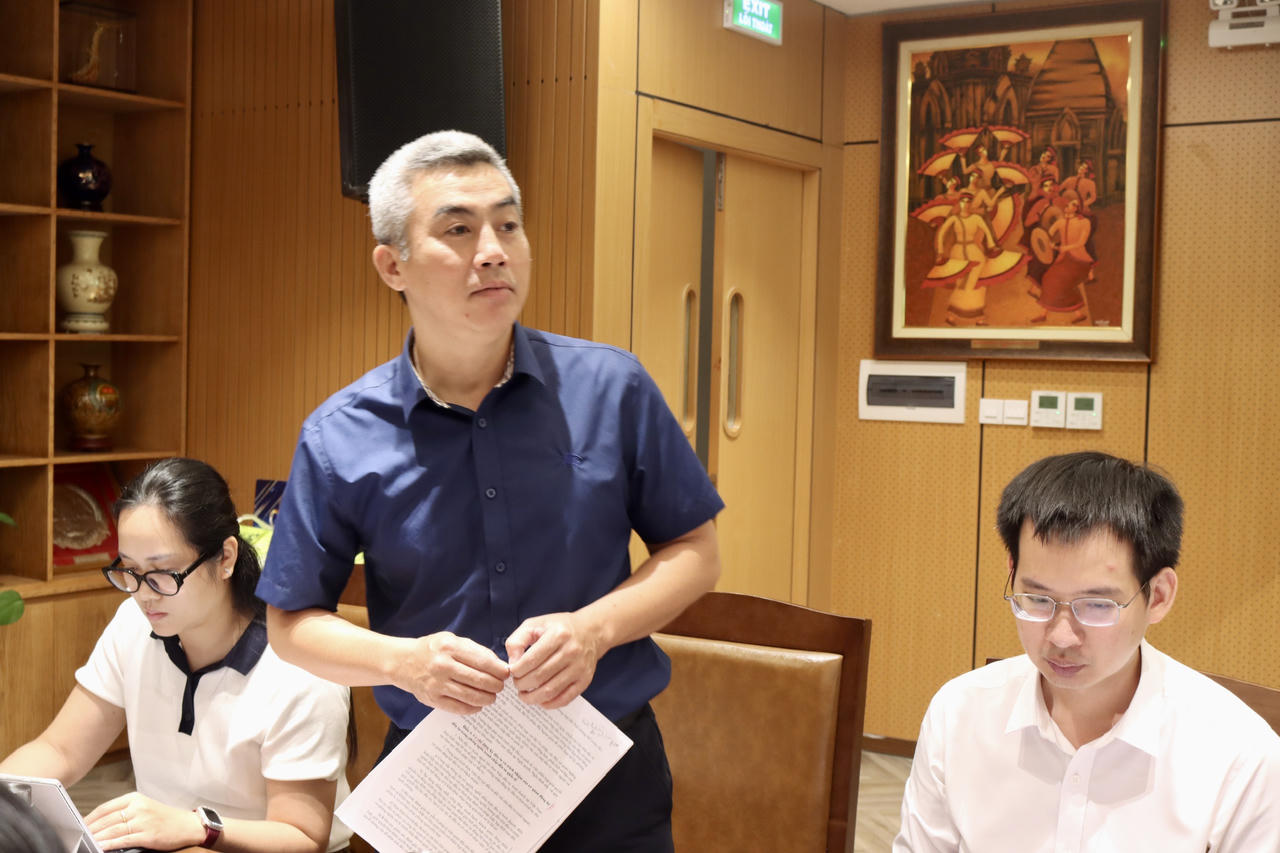 Cục trưởng Bạch Quốc An ph&aacute;t biểu