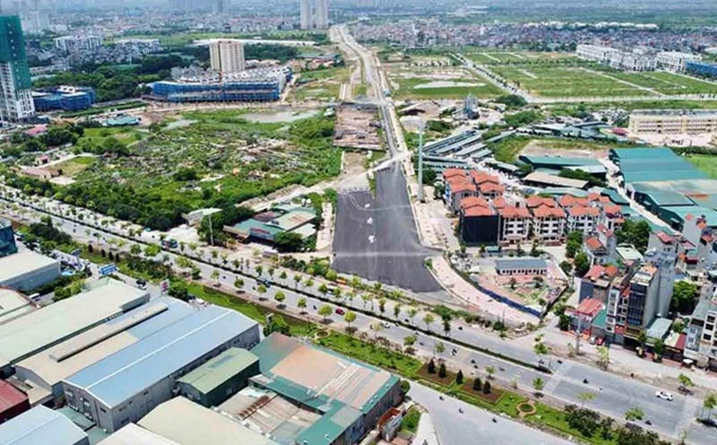 Một g&oacute;c x&atilde; Ho&agrave;i Đức. (Ảnh: IT).