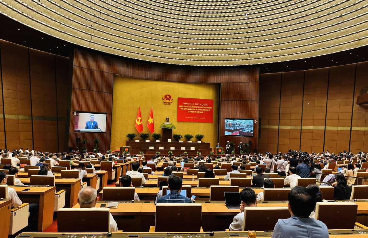 Quang cảnh Hội nghị. Ảnh: V&acirc;n Anh