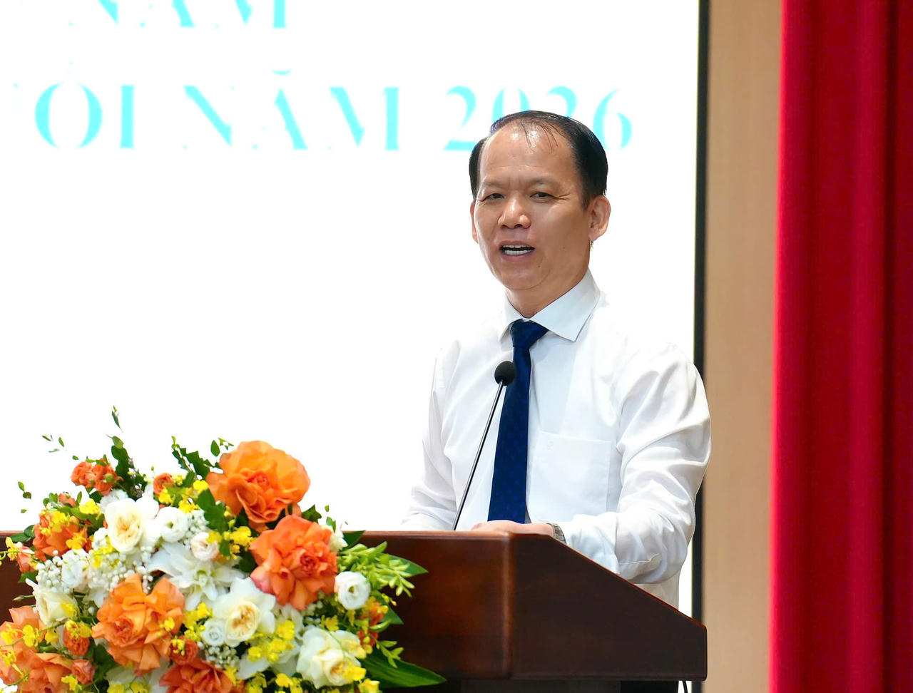 Bộ trưởng Ho&agrave;ng Thanh T&ugrave;ng kết luận Hội nghị.
