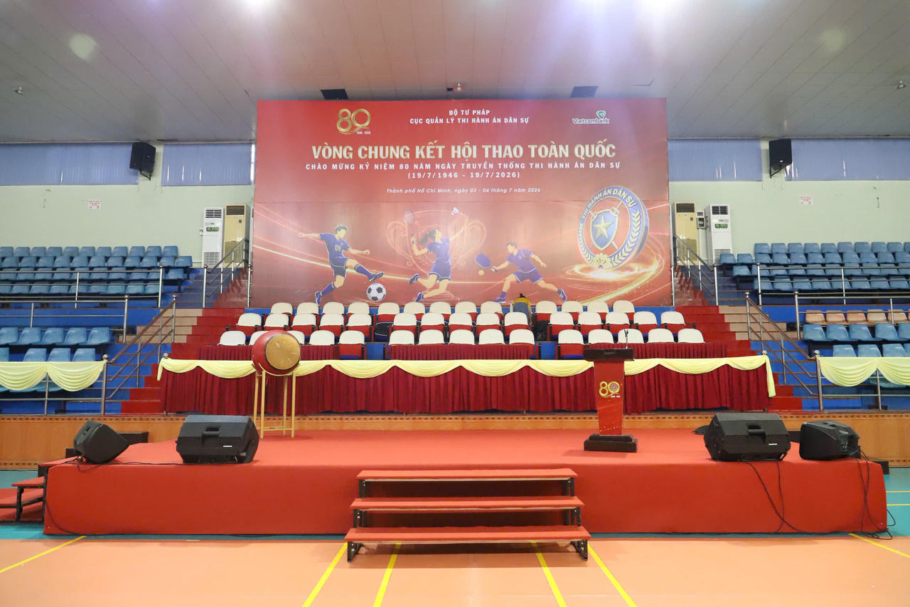 Sẵn s&agrave;ng cho V&ograve;ng chung kết Hội thao to&agrave;n quốc kỷ niệm 80 năm Ng&agrave;y truyền thống Thi h&agrave;nh &aacute;n d&acirc;n sự
