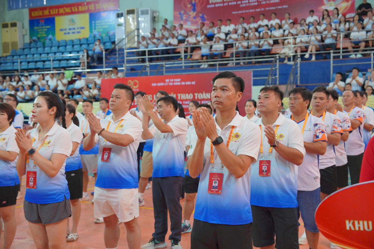 Bế mạc Vòng chung kết Hội thao Hệ thống Thi hành án dân sự với nhiều dấu ấn tốt đẹp