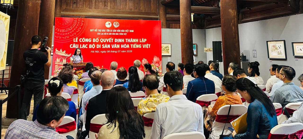 Tiếng Việt l&agrave; cội nguồn bản sắc v&agrave; l&agrave; sợi d&acirc;y kết nối h&agrave;ng triệu người Việt Nam tr&ecirc;n khắp thế giới. (Ảnh: Th&ugrave;y Dương)
