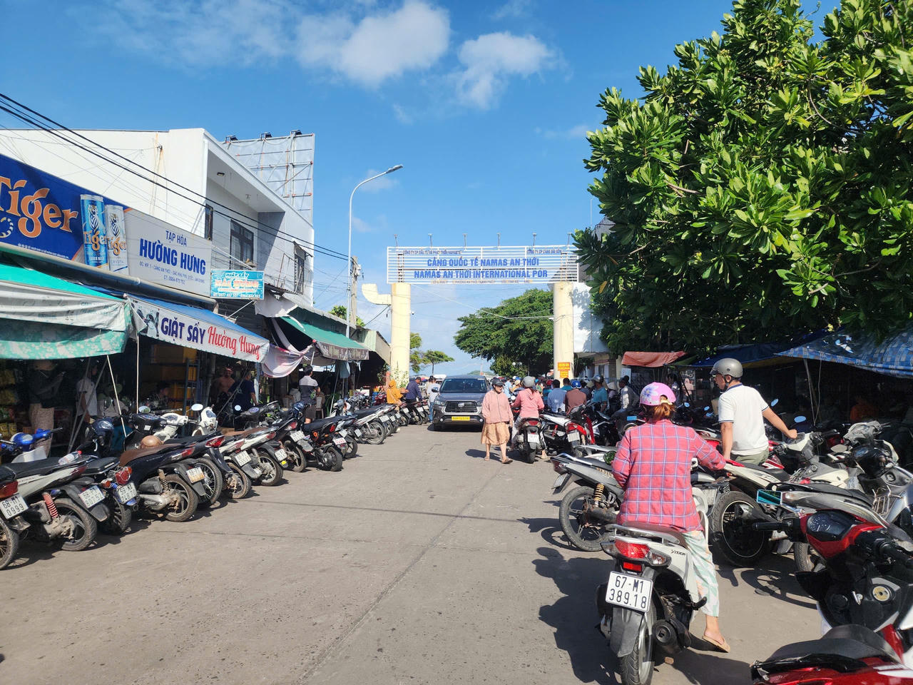 Khu vực Cảng An Thới.