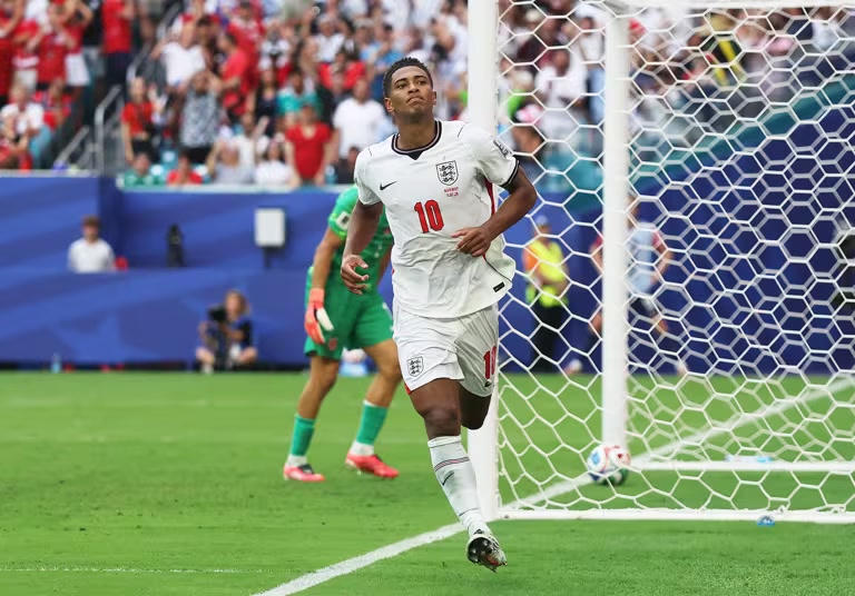 Bellingham hiện c&oacute; bảy b&agrave;n thắng tại World Cup (Ảnh FIFA)