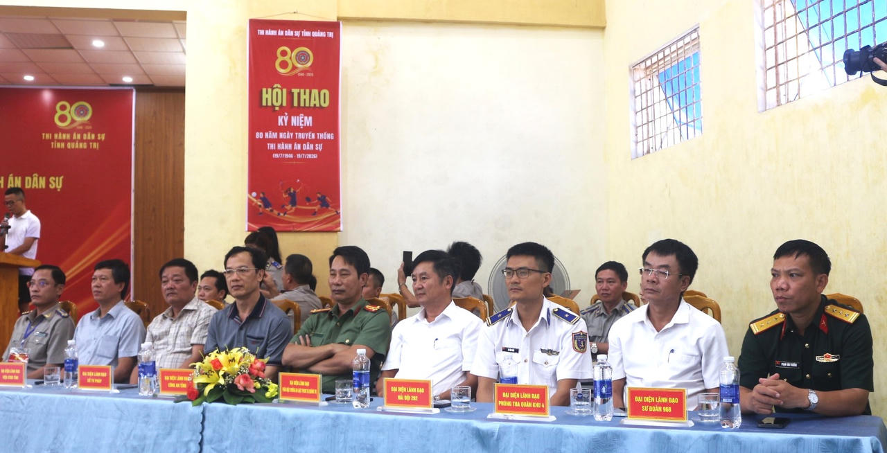 16 Đoàn tranh tài tại Hội thao chào mừng 80 năm Ngày truyền thống Thi hành án dân sự