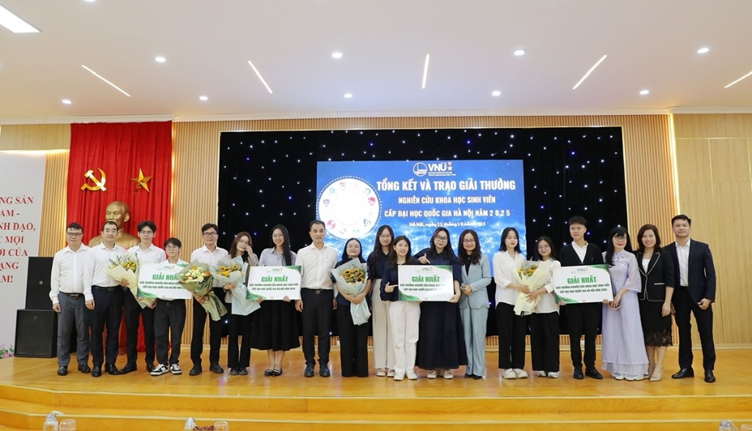 Cuộc thi Nghi&ecirc;n cứu khoa học sinh vi&ecirc;n thường ni&ecirc;n của Đại học Quốc gia H&agrave; Nội