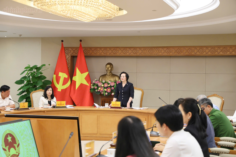 To&agrave;n cảnh phi&ecirc;n họp của Ban Chỉ đạo li&ecirc;n ng&agrave;nh Trung ương về An to&agrave;n thực phẩm - Ảnh: VGP.