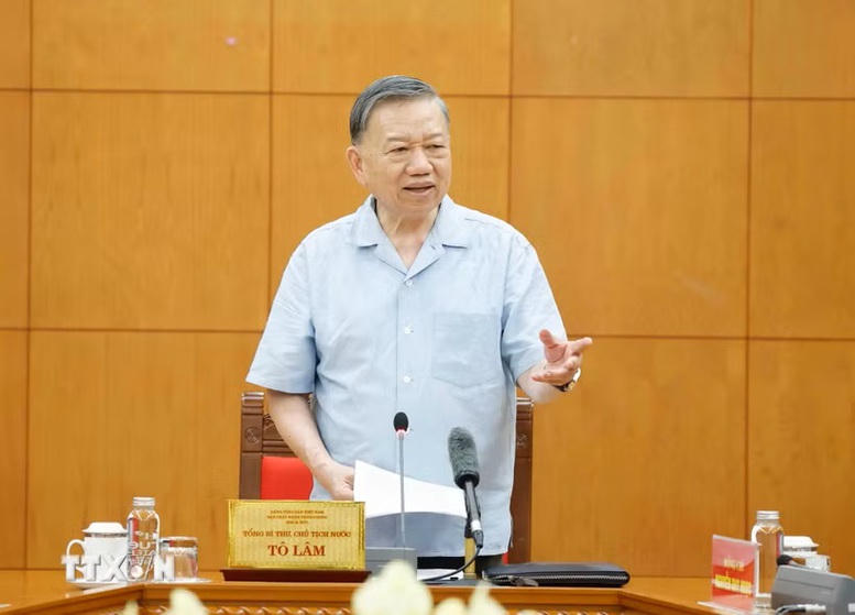 Tổng B&iacute; thư, Chủ tịch nước T&ocirc; L&acirc;m: Đặt c&ocirc;ng nghiệp h&agrave;ng hải đ&uacute;ng vị tr&iacute; trong chiến lược x&acirc;y dựng Việt Nam trở th&agrave;nh quốc gia biển mạnh- Ảnh 2.