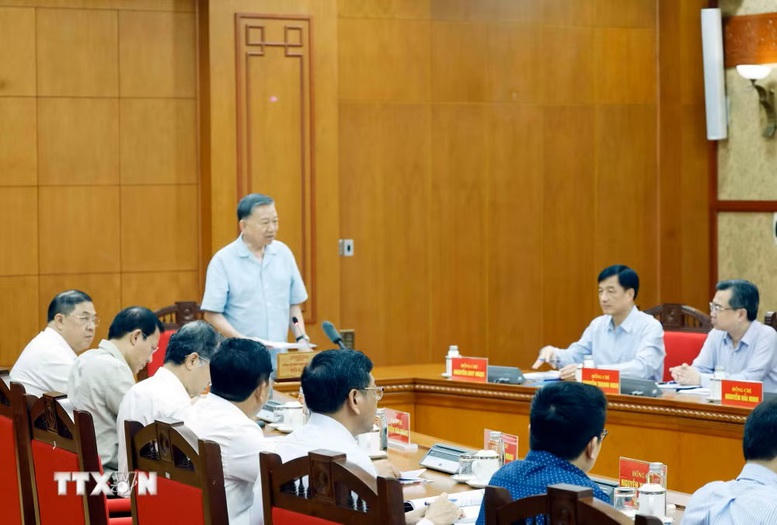 Tổng B&iacute; thư, Chủ tịch nước T&ocirc; L&acirc;m: Đặt c&ocirc;ng nghiệp h&agrave;ng hải đ&uacute;ng vị tr&iacute; trong chiến lược x&acirc;y dựng Việt Nam trở th&agrave;nh quốc gia biển mạnh- Ảnh 3.