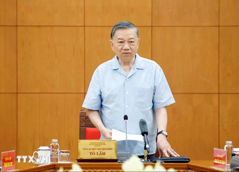 Tổng B&iacute; thư, Chủ tịch nước T&ocirc; L&acirc;m: Đặt c&ocirc;ng nghiệp h&agrave;ng hải đ&uacute;ng vị tr&iacute; trong chiến lược x&acirc;y dựng Việt Nam trở th&agrave;nh quốc gia biển mạnh- Ảnh 4.