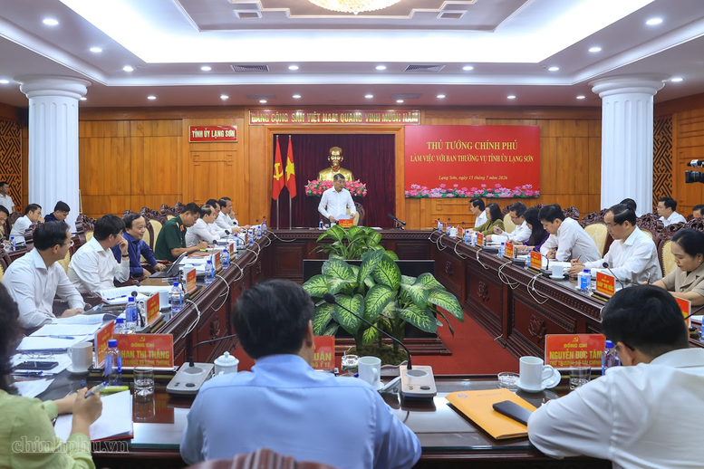 Thủ tướng L&ecirc; Minh Hưng: Lạng Sơn c&oacute; vị tr&iacute; chiến lược đặc biệt quan trọng- Ảnh 9.