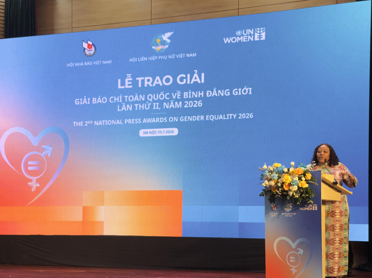 B&agrave; Caroline Nyamayemombe - Trưởng đại diện UN Women tại Việt Nam. (Ảnh: PV)