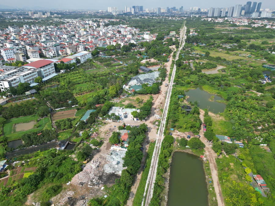 Một g&oacute;c phường Ph&uacute; Diễn. (Ảnh: IT).