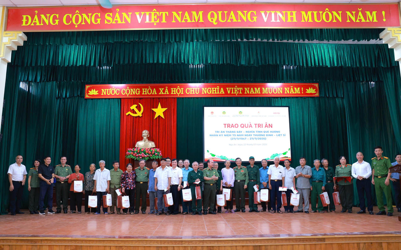 Tháng Bảy nghĩa tình trên quê hương Nga An