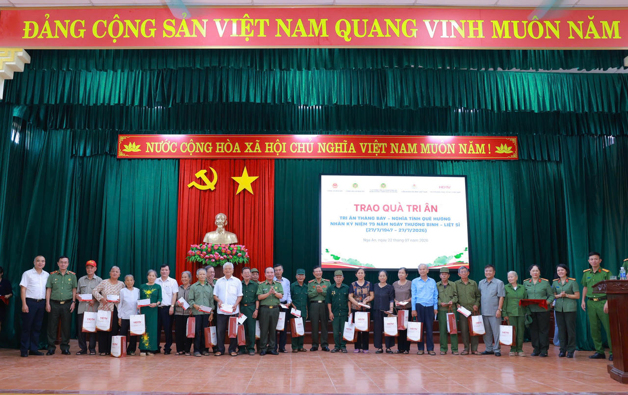 Tháng Bảy nghĩa tình trên quê hương Nga An