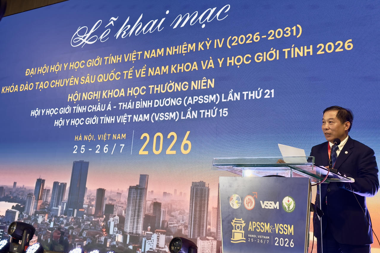PGS.TS Nguyễn Quang - Chủ tịch Hội Y học Giới t&iacute;nh Việt Nam nhận định Y học Giới t&iacute;nh mang sứ mệnh lớn lao. (Ảnh: PV)
