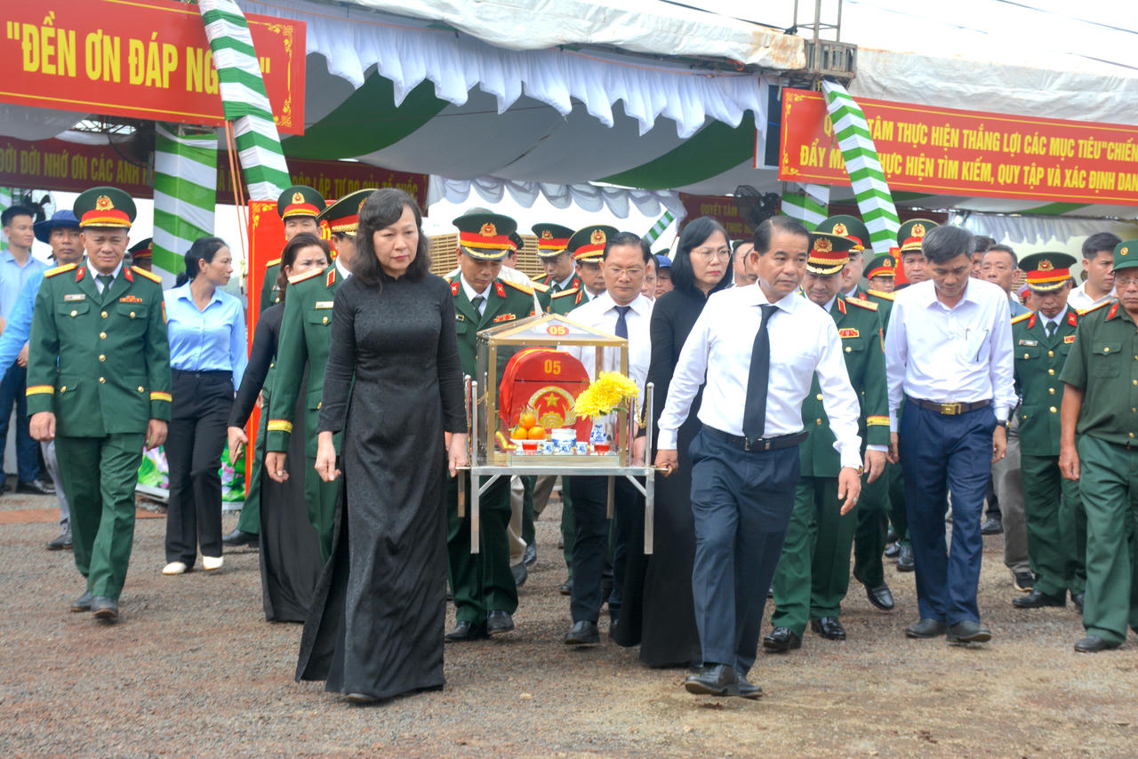 Phó Thủ tướng Phan Văn Giang dự Lễ triển khai tìm kiếm, quy tập hài cốt liệt sĩ tại Đồng Nai