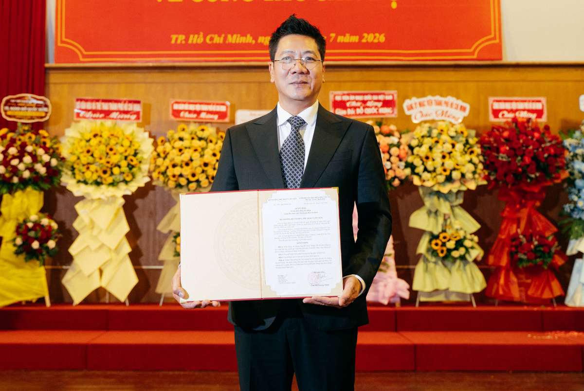 TS.NSND Đỗ Quốc Hưng được bổ nhiệm giữ chức Gi&aacute;m đốc Nhạc viện Th&agrave;nh phố Hồ Ch&iacute; Minh (Ảnh: &Aacute;i V&acirc;n).