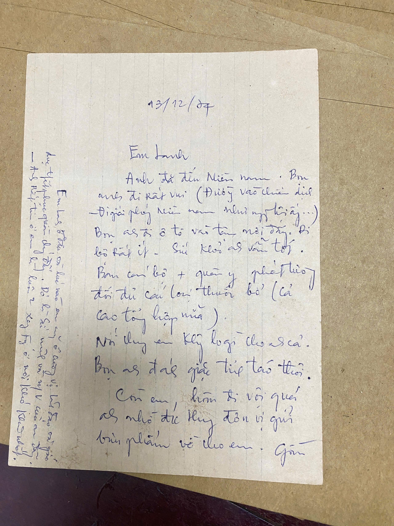 Xúc động bức thư của Tiểu đoàn trưởng Đặc công gửi vợ trước ngày hy sinh: “Em giữ gìn sức khỏe để chăm sóc con…”