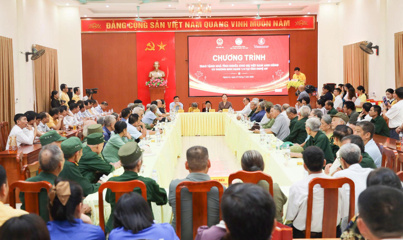Quang cảnh Chương tr&igrave;nh tại Nghệ An. Ảnh: BTC