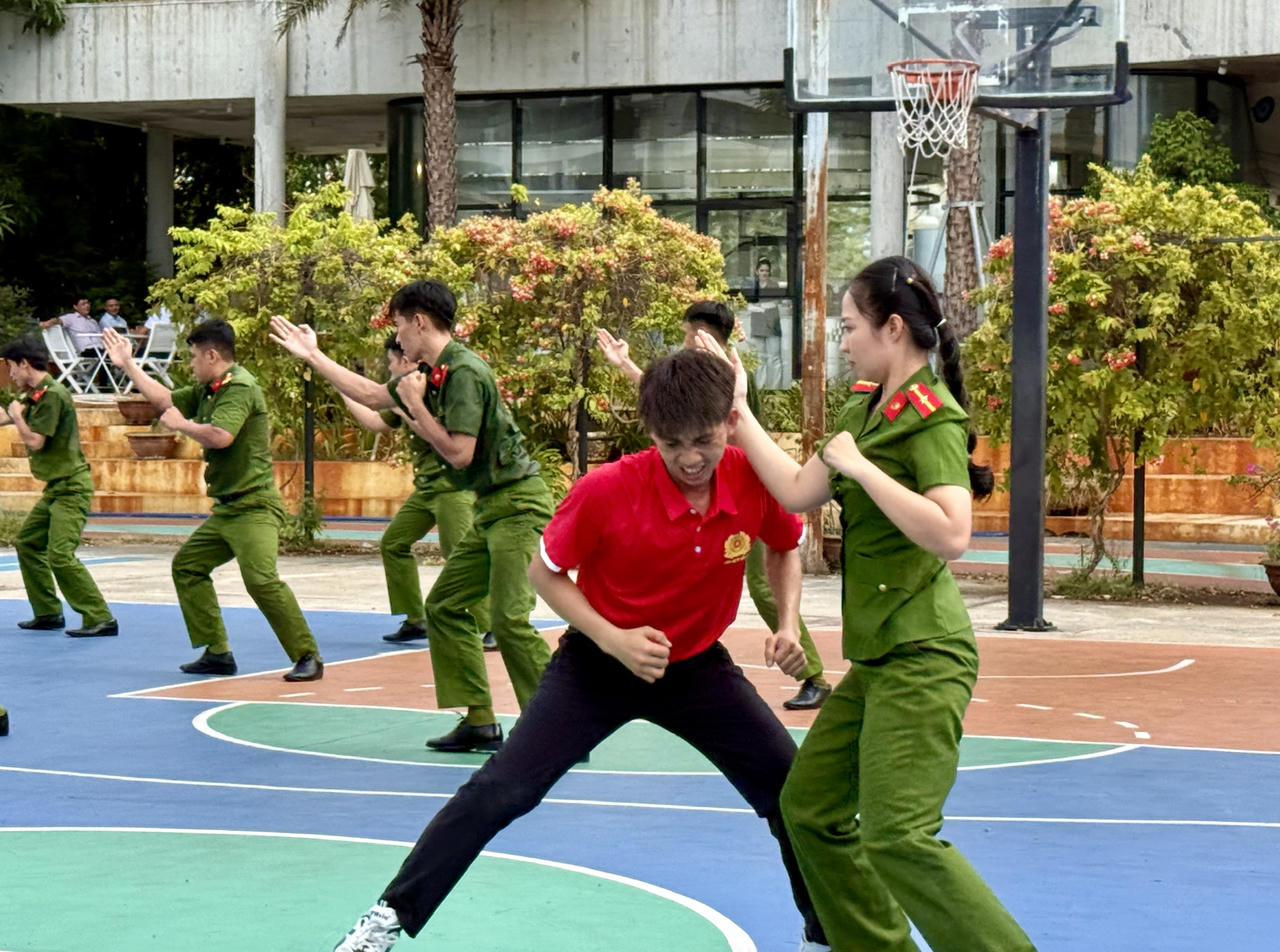 Các đội tuyển sẵn sàng tranh tài môn võ thuật tại vòng chung kết Hội thao CAND 2026
