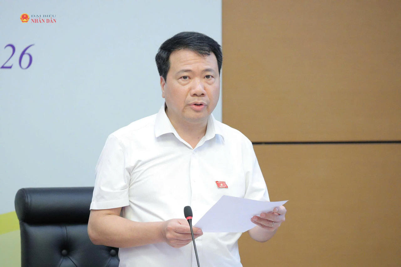 Ph&oacute; Chủ nhiệm Ủy ban Ph&aacute;p luật v&agrave; Tư ph&aacute;p Ng&ocirc; Trung Th&agrave;nh ph&aacute;t biểu