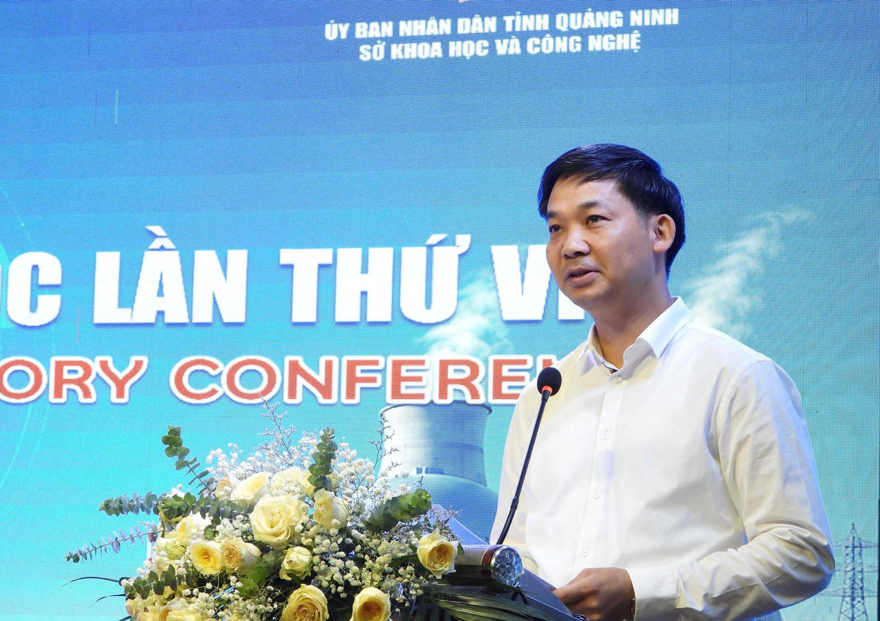 &Ocirc;ng Nguyễn Văn C&ocirc;ng - Ph&oacute; Chủ tịch UBND tỉnh Quảng Ninh, ph&aacute;t biểu tại hội nghị. (Ảnh: C&ocirc;ng Hoan)