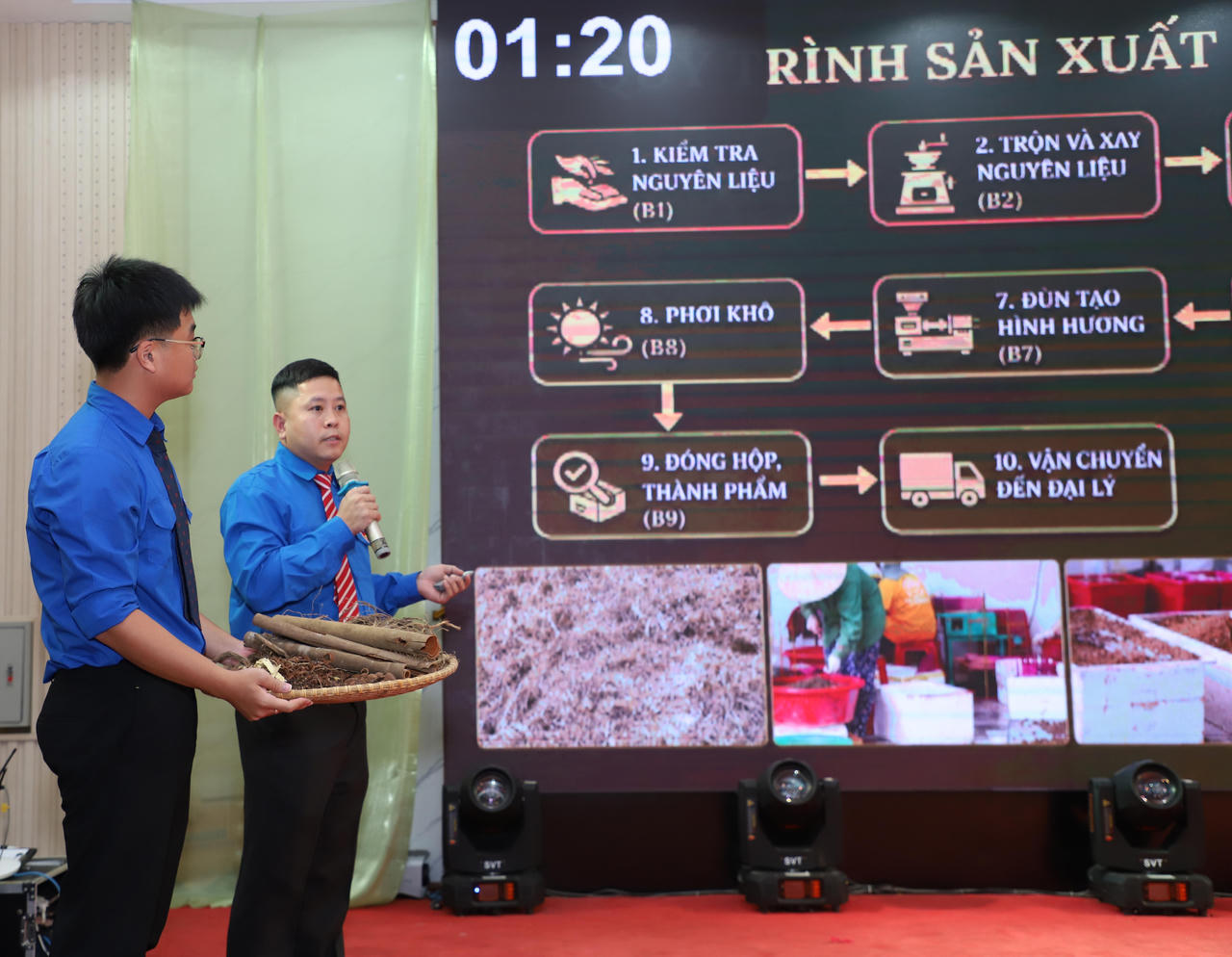 C&aacute;c đội thi tranh t&agrave;i. (Ảnh: ĐH)