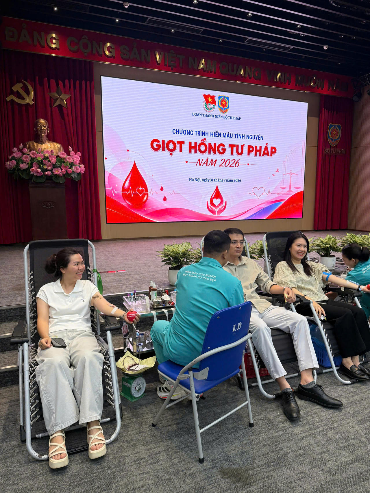 Chương trình “Giọt hồng Tư pháp” năm 2026: Lan tỏa tinh thần nhân ái, sẻ chia vì cộng đồng