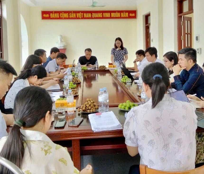 Đo&agrave;n kiểm tra của Bộ Tư ph&aacute;p l&agrave;m việc tại Hưng Y&ecirc;n về c&ocirc;ng t&aacute;c đăng k&yacute; biện ph&aacute;p bảo đảm v&agrave; bồi thường nh&agrave; nước