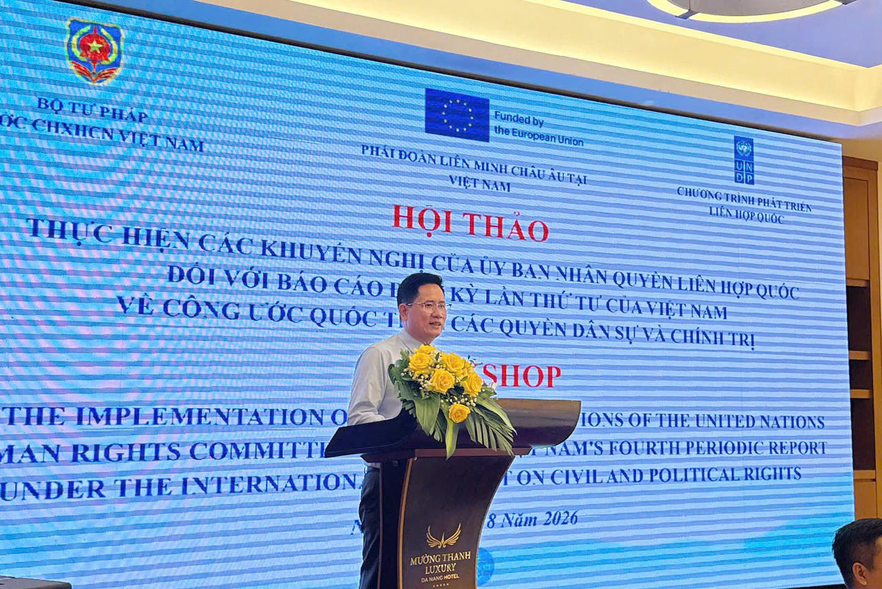 &Ocirc;ng Nguyễn Hữu Huy&ecirc;n, Vụ trưởng Vụ Hợp t&aacute;c quốc tế, Bộ Tư ph&aacute;p