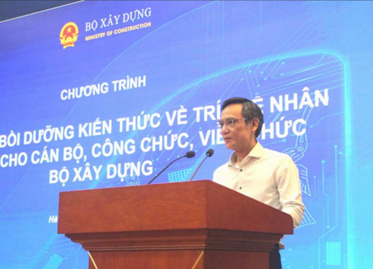 &Ocirc;ng Nguyễn Hải Sơn, Ph&oacute; Chủ tịch Tập đo&agrave;n CMC ph&aacute;t biểu. (Ảnh: PV)