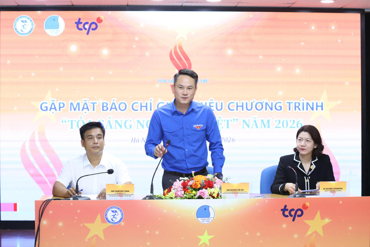 &Ocirc;ng Nguyễn Kim Quy, B&iacute; thư Trung ương Đo&agrave;n, Ph&oacute; Chủ tịch Thường trực Trung ương Hội Li&ecirc;n hiệp Thanh ni&ecirc;n Việt Nam. (Ảnh: Đăng Hải)