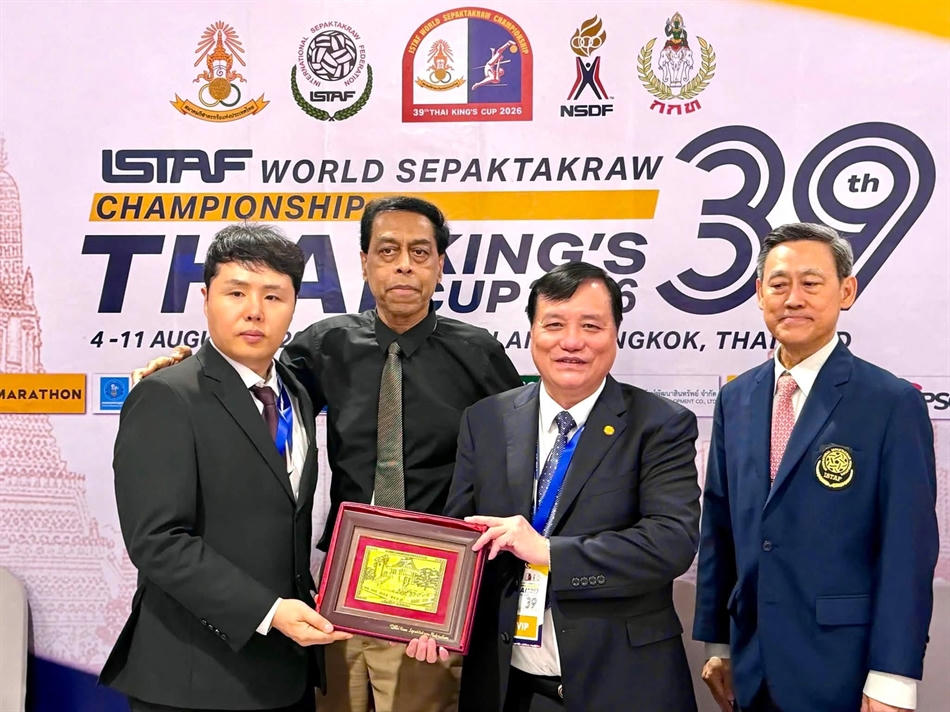 L&atilde;nh đạo Li&ecirc;n đo&agrave;n Cầu m&acirc;y Việt Nam đ&atilde; c&oacute; buổi gặp gỡ l&atilde;nh đạo Li&ecirc;n đo&agrave;n Cầu m&acirc;y thế giới v&agrave; ch&acirc;u &Aacute; ngay trong khu&ocirc;n khổ giải đấu tại Th&aacute;i Lan.