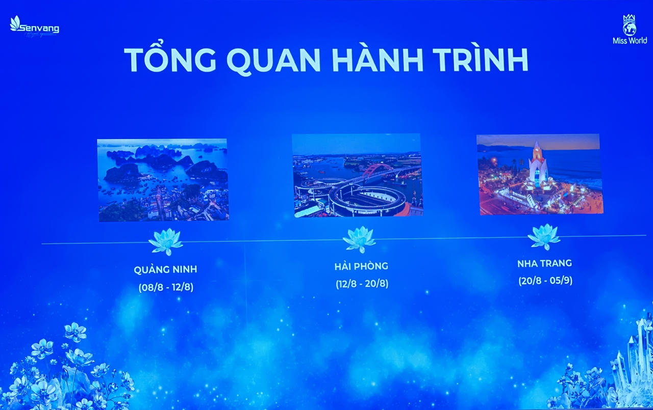 Khẩn trương chuẩn bị cho chuỗi hoạt động khai mạc Miss World 2026 tại Quảng Ninh