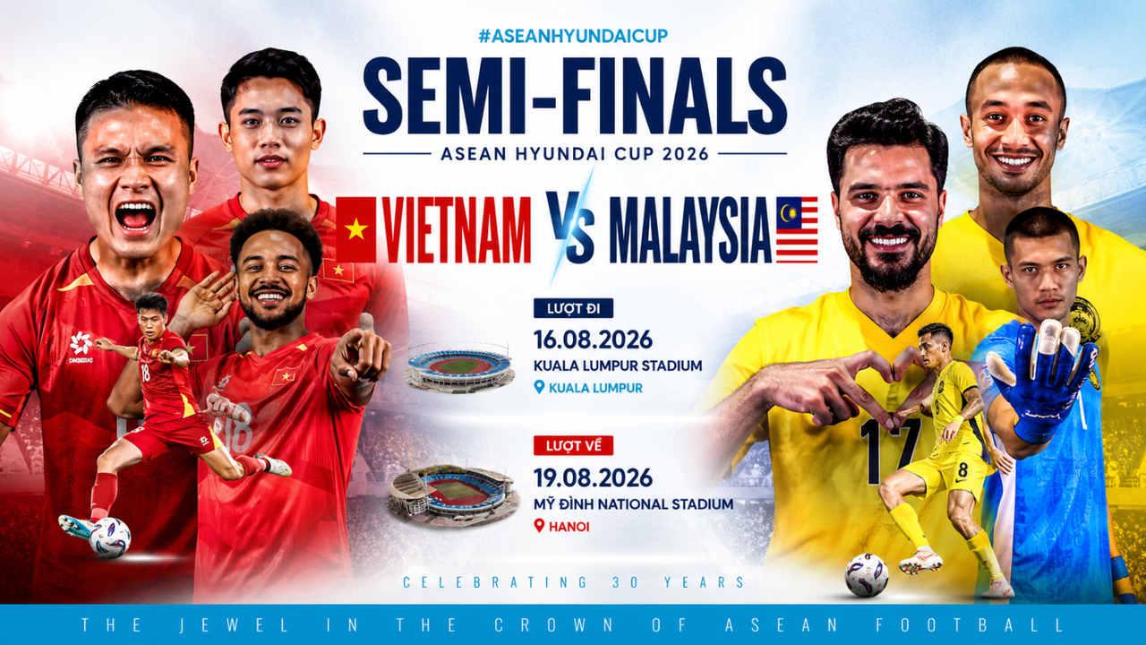 Ng&agrave;y 16/8, Việt Nam đ&aacute; b&aacute;n kết tại Malaysia
