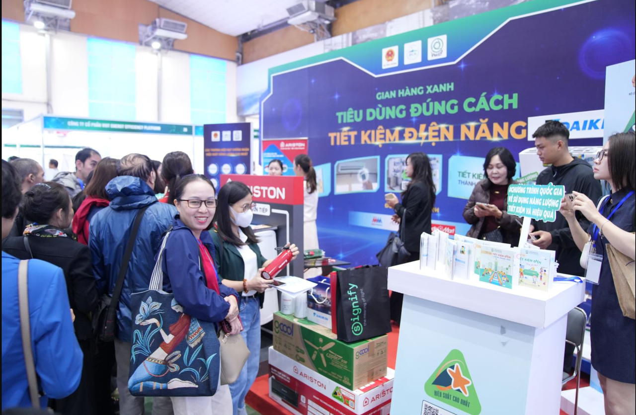 Một hoạt động trong chuỗi sự kiện về sử dụng năng lượng tiết kiệm v&agrave; hiệu quả.