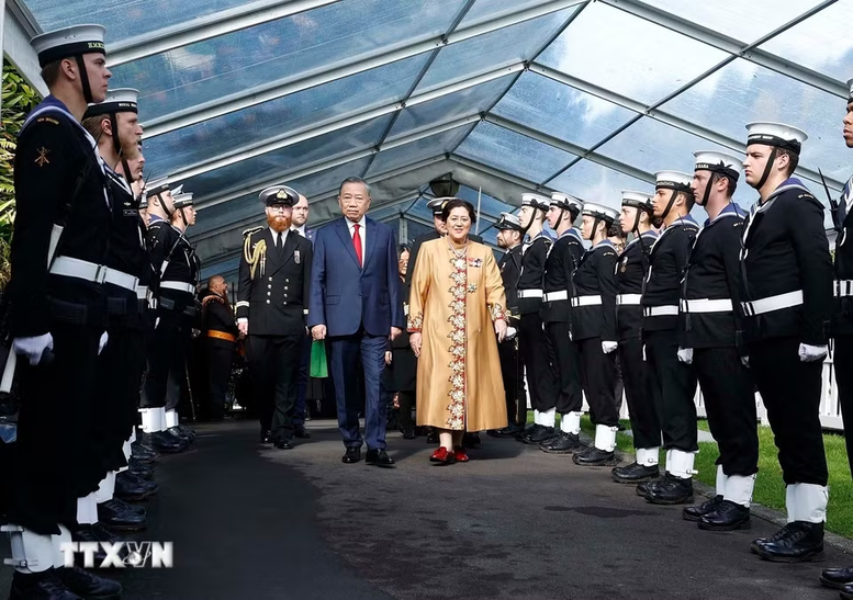 Lễ đ&oacute;n Tổng B&iacute; thư, Chủ tịch nước T&ocirc; L&acirc;m thăm cấp Nh&agrave; nước tới New Zealand- Ảnh 3.