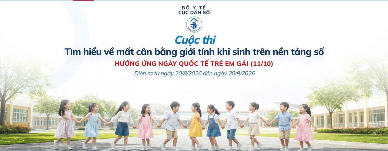 Th&ocirc;ng qua tổ chức cuộc thi, Cục D&acirc;n số kỳ vọng g&oacute;p phần n&acirc;ng cao nhận thức, thay đổi h&agrave;nh vi của người d&acirc;n về b&igrave;nh đẳng giới. (Ảnh trong b&agrave;i: Cục D&acirc;n số, BYT)
