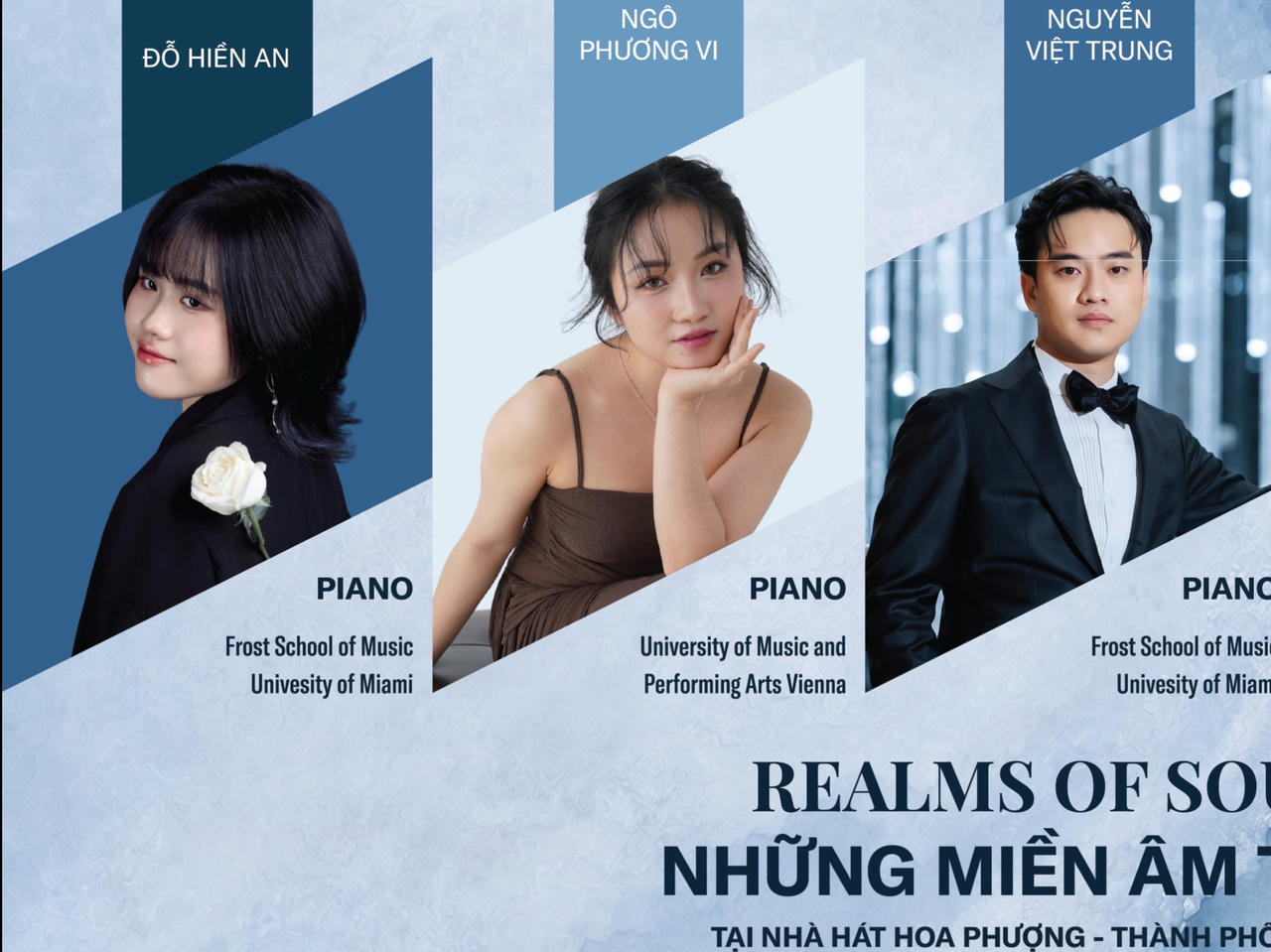 H&ograve;a nhạc &ldquo;Những miền &acirc;m thanh - Realms of Sound&rdquo; l&agrave; chương tr&igrave;nh mở đầu, đ&aacute;nh dấu sự khởi động của chuỗi hoạt động hướng tới mục ti&ecirc;u x&acirc;y dựng Hải Ph&ograve;ng trở th&agrave;nh 'Th&agrave;nh phố &Acirc;m nhạc' (Ảnh: BTC).