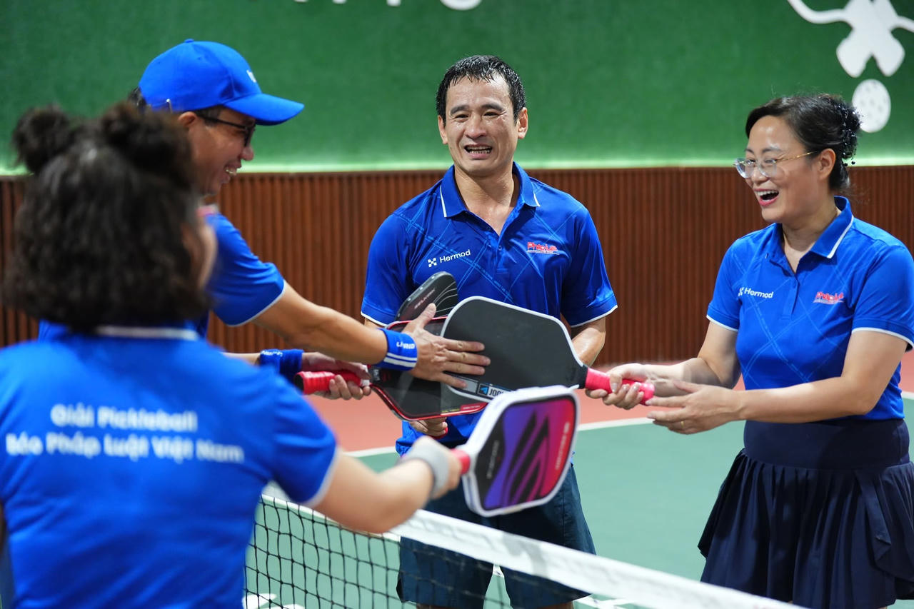 Giải Pickleball – Báo Pháp luật Việt Nam 2026: Lan tỏa tinh thần đoàn kết, gắn bó và sẻ chia