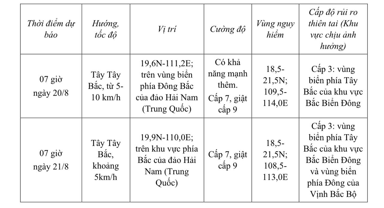 &Aacute;p thấp nhiệt đới giật cấp 8 g&acirc;y biển động mạnh